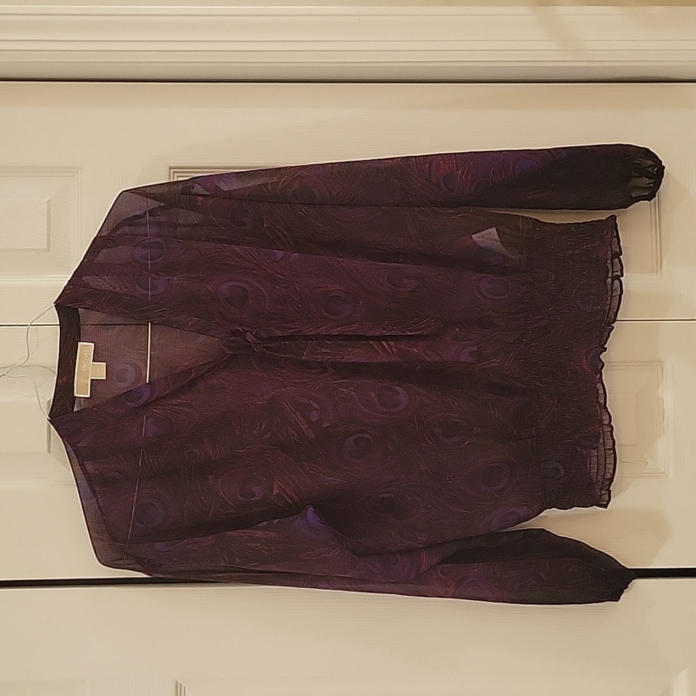 Michael Kors blouse multi color M